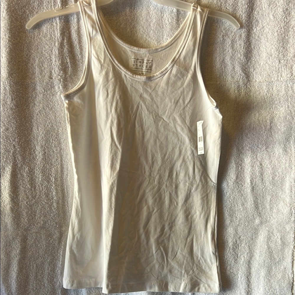 Stylish White Tank Top